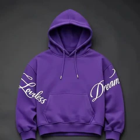 Purple hoodie