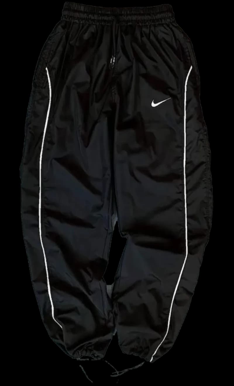 Black track pants